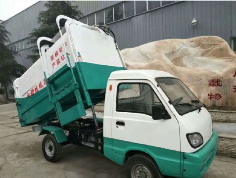 點擊查看詳細信息<br>標題：自卸式電動四輪垃圾車 閱讀次數：1860